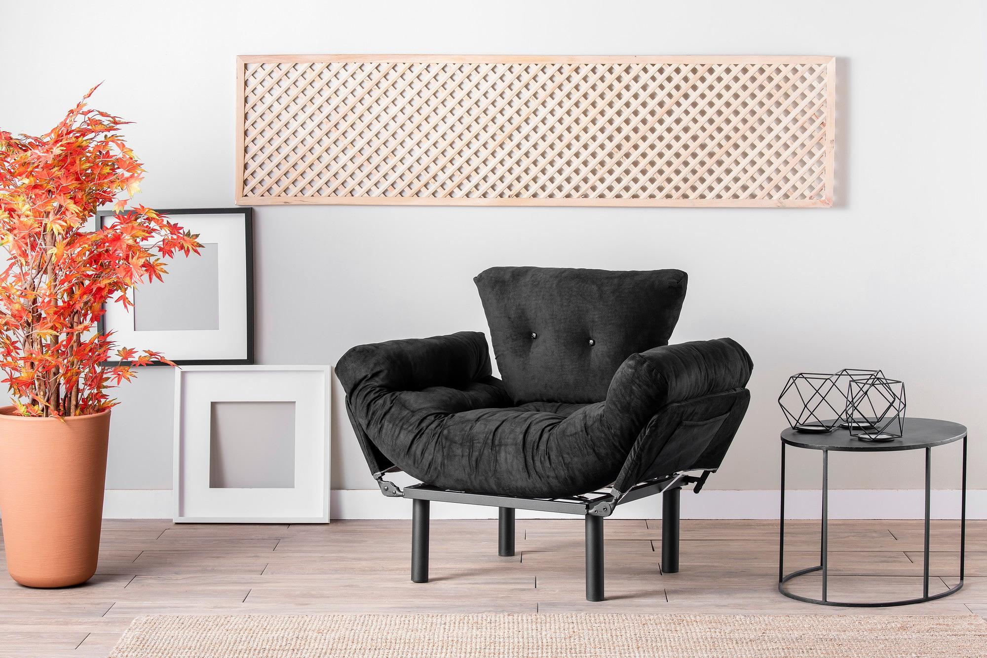 Nitta Armchair Black 1