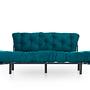 Nitta Triple Sofa Bed 3-seater petrol green 5