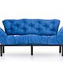 Nitta Triple Sofa Bed 3-seater Blue 0
