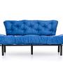 Nitta Triple Sofa Bed 3-seater Blue 6