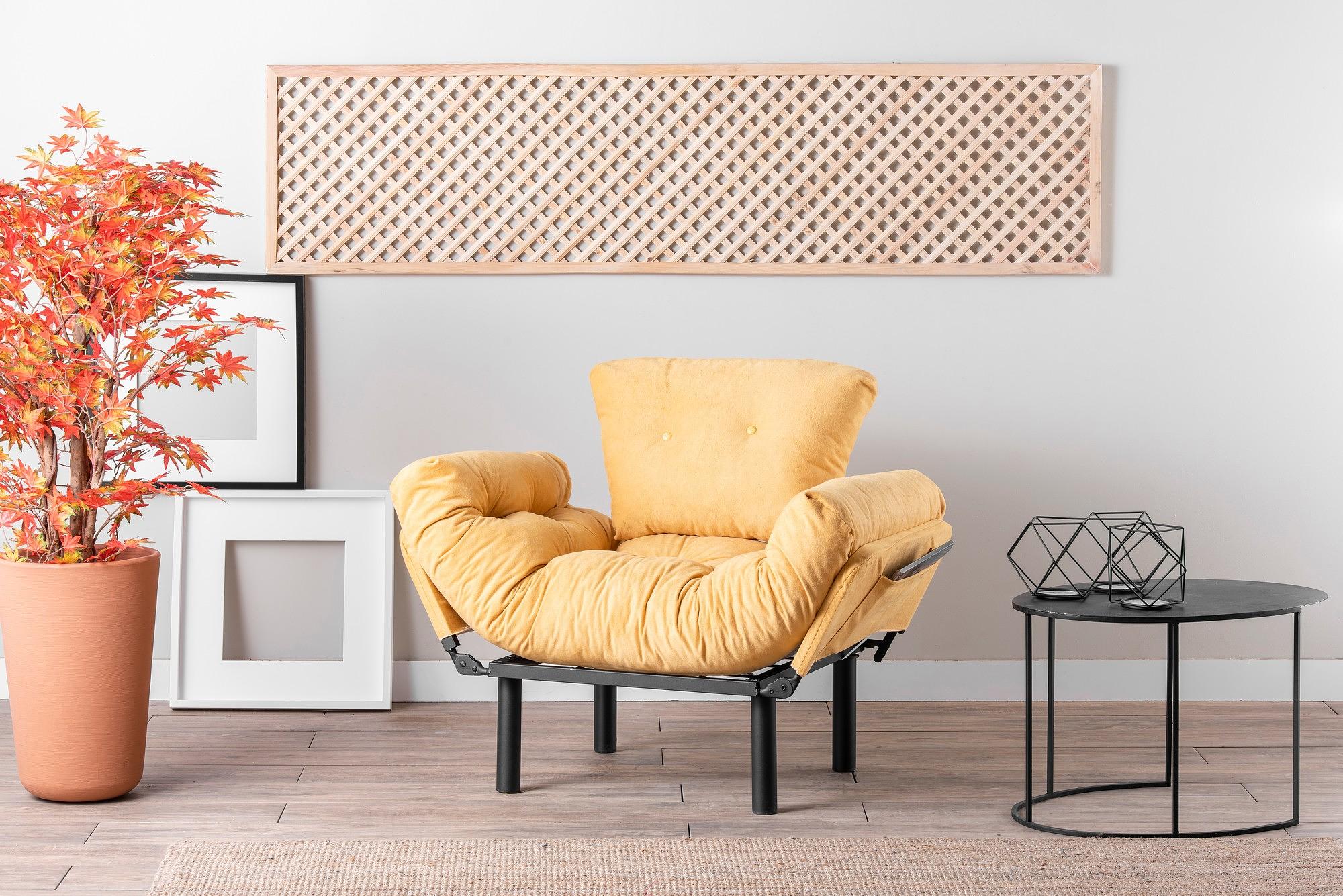 Nitta Armchair Mustard 1