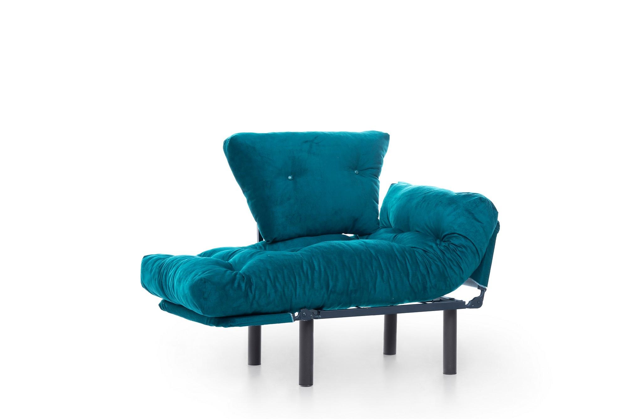 Nitta armchair Petrol Green 5