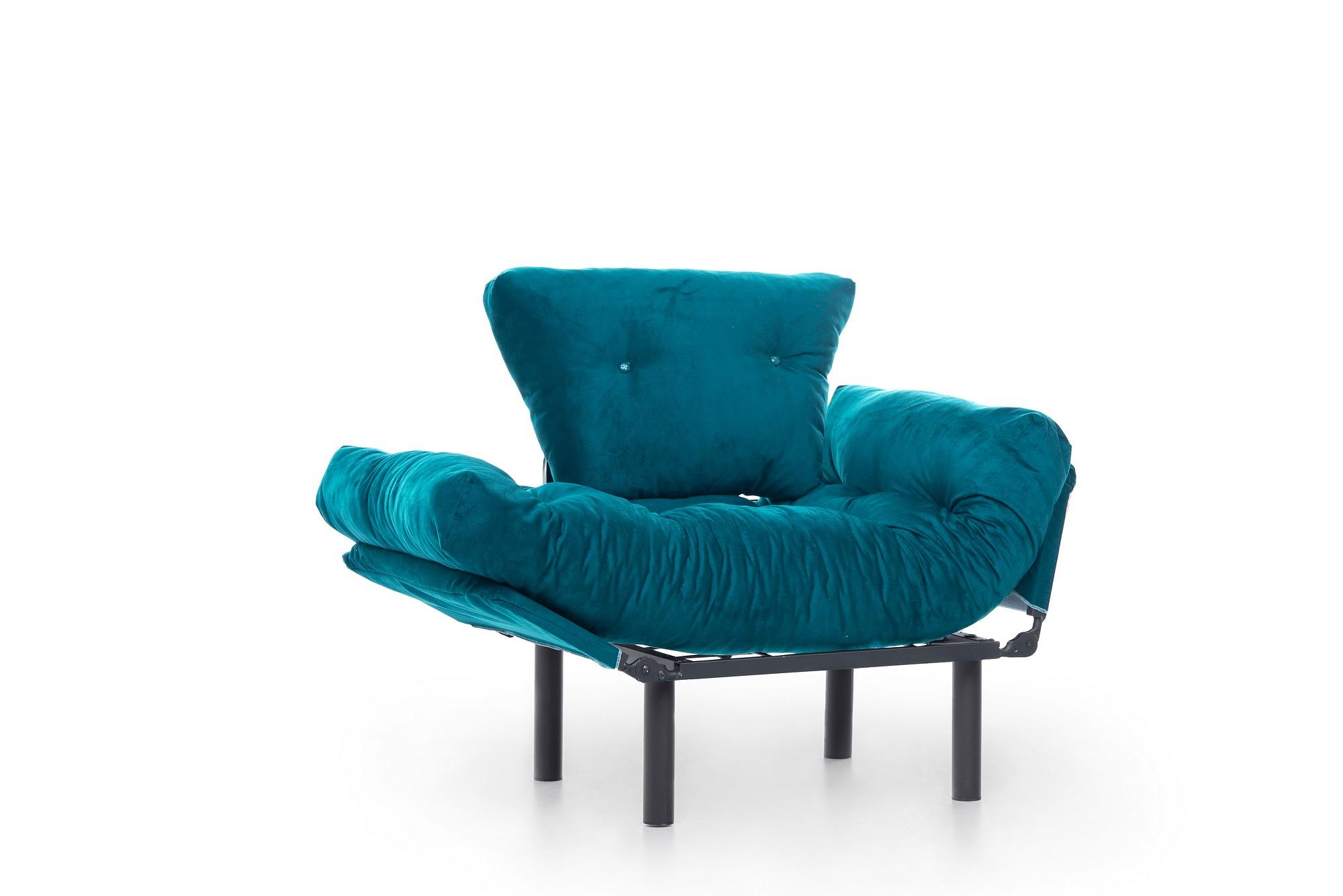Nitta armchair Petrol Green 7