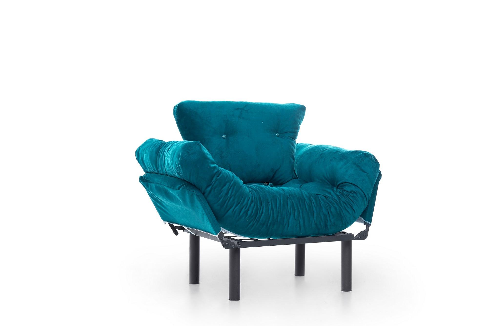 Nitta armchair Petrol Green 9