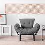 Nitta Armchair Grey 2