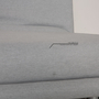 Multy Schlafsofa 2-Sitzer Stoff Hellgrau Neubezug 3