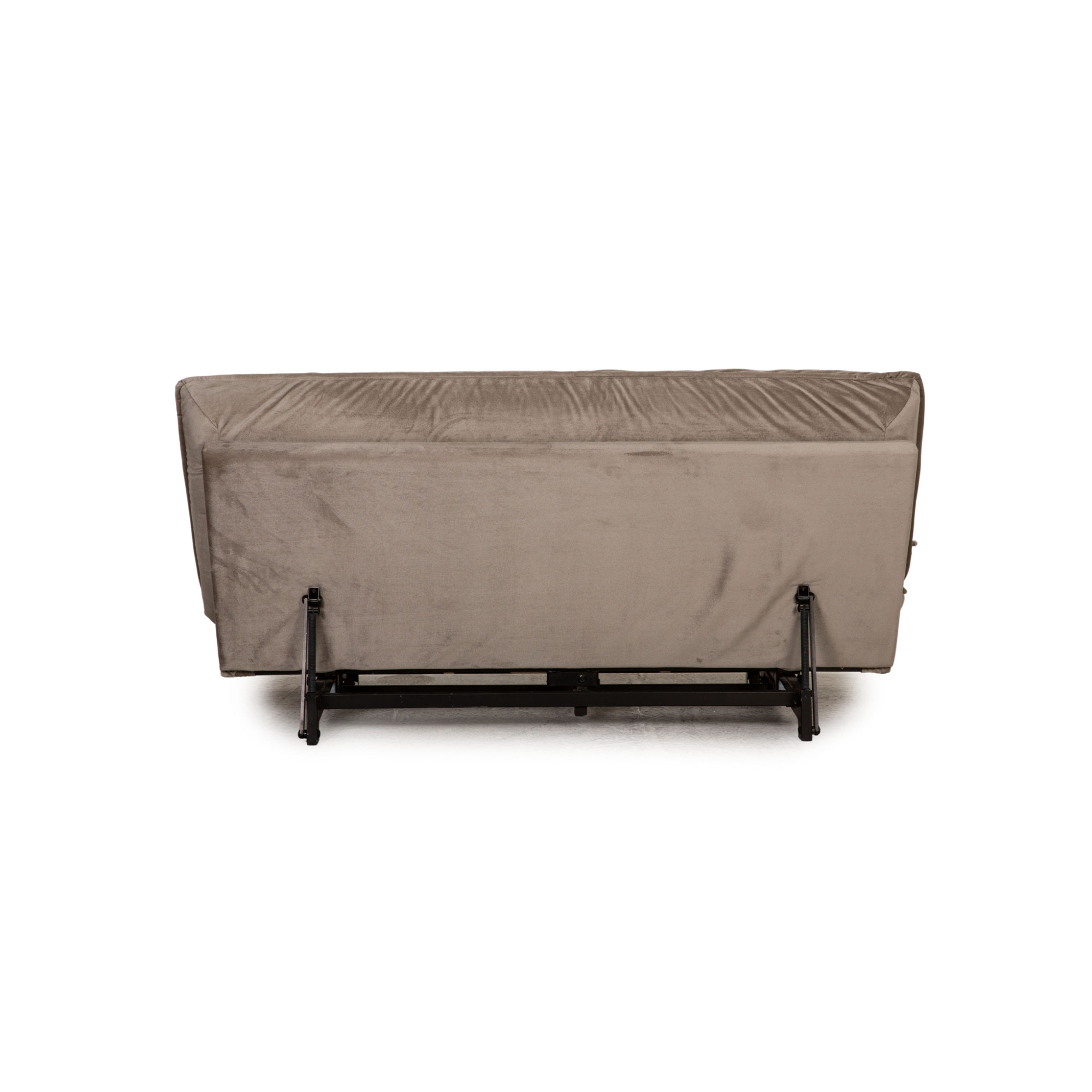Colli Schlafsofa 2-Sitzer Stoff Grau Neubezug 7