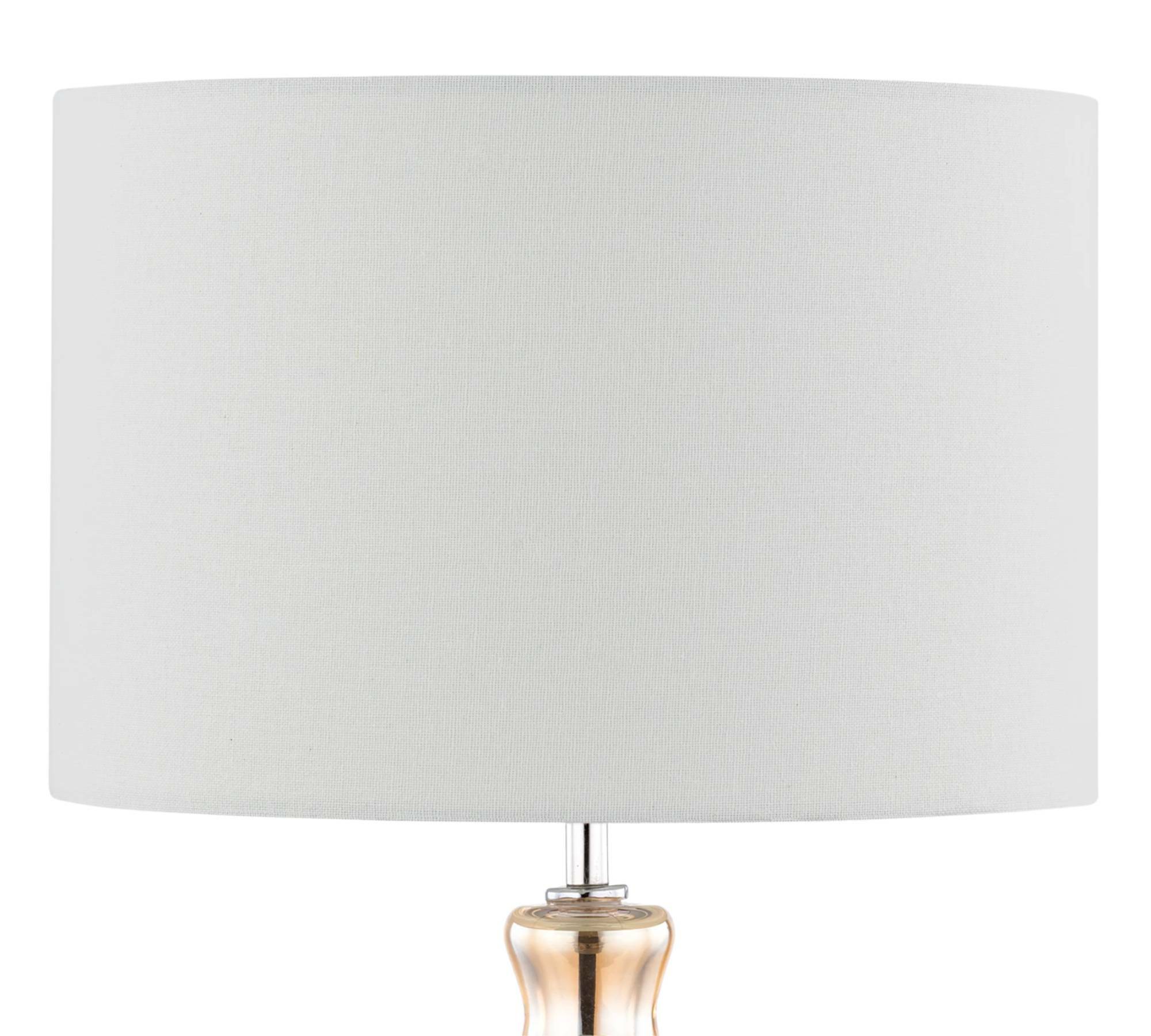 Tischleuchte Mischgewebe Creme 2