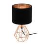 Table lamp Carlton fabric / steel 1-bulb 0