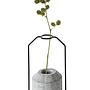 Weight Concrete vase Steel Grey 0