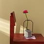Weight Concrete vase Steel Grey 1