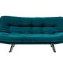 Misa Small Sofa 3-seater petrol green 0