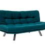 Misa Small Sofa 3-seater petrol green 3