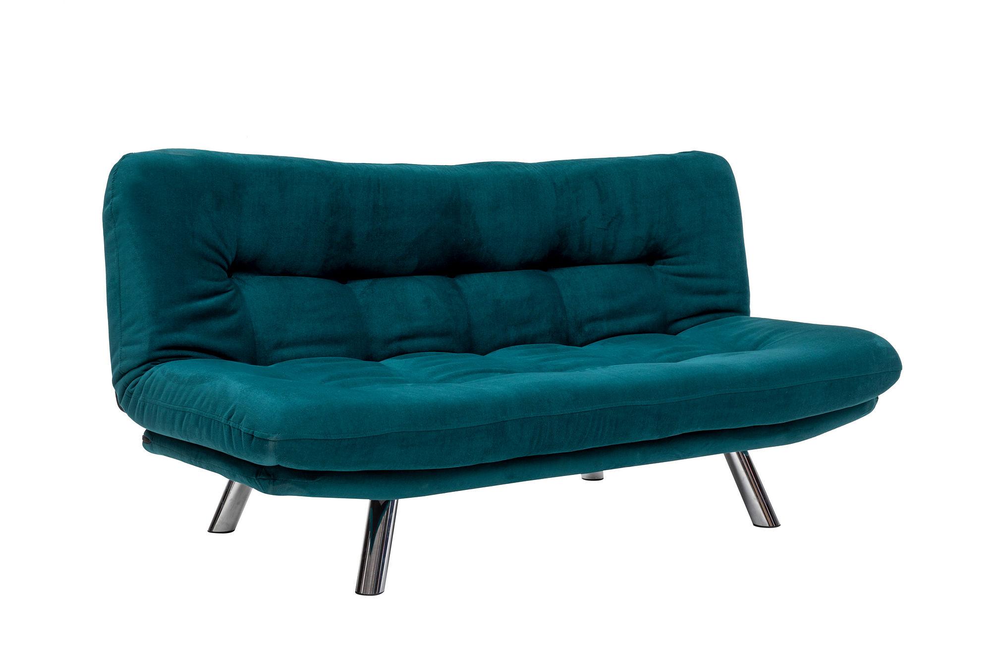 Misa Small Sofa 3-seater petrol green 3