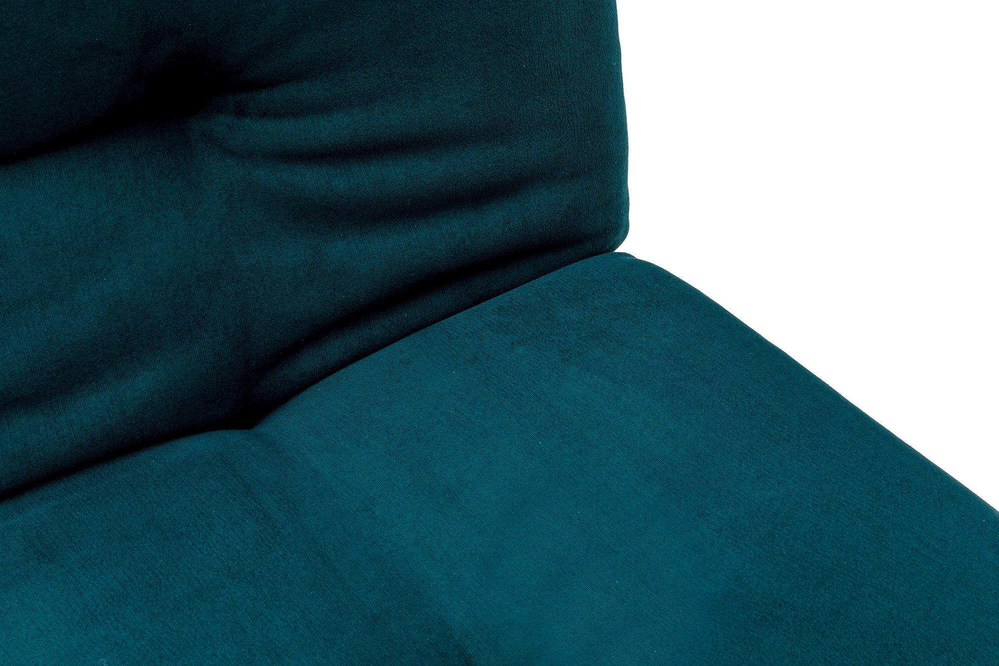 Misa Small Sofa 3-seater petrol green 8