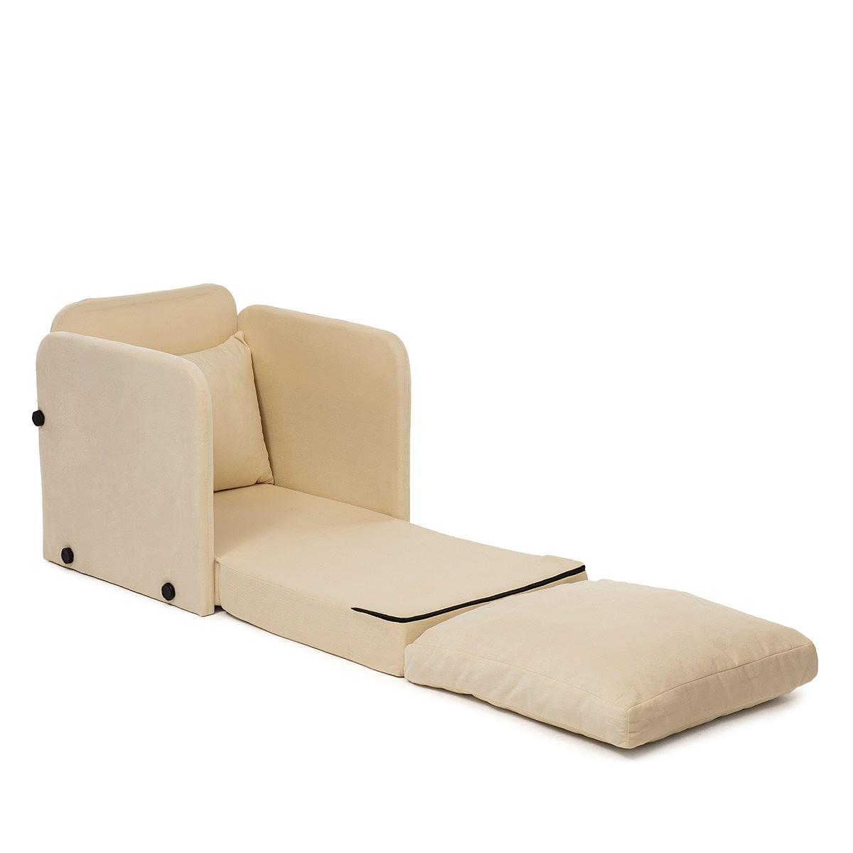 Saga Sofa Bed 1-Seater Cream 4