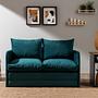 Saga Sofa Bed 2-seater Petrol Green 1
