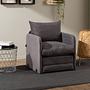 Saga Sofa bed 1-seater Grey 1