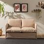 Saga Sofa Bed 2-seater Beige 0