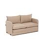 Saga Sofa Bed 2-seater Beige 6