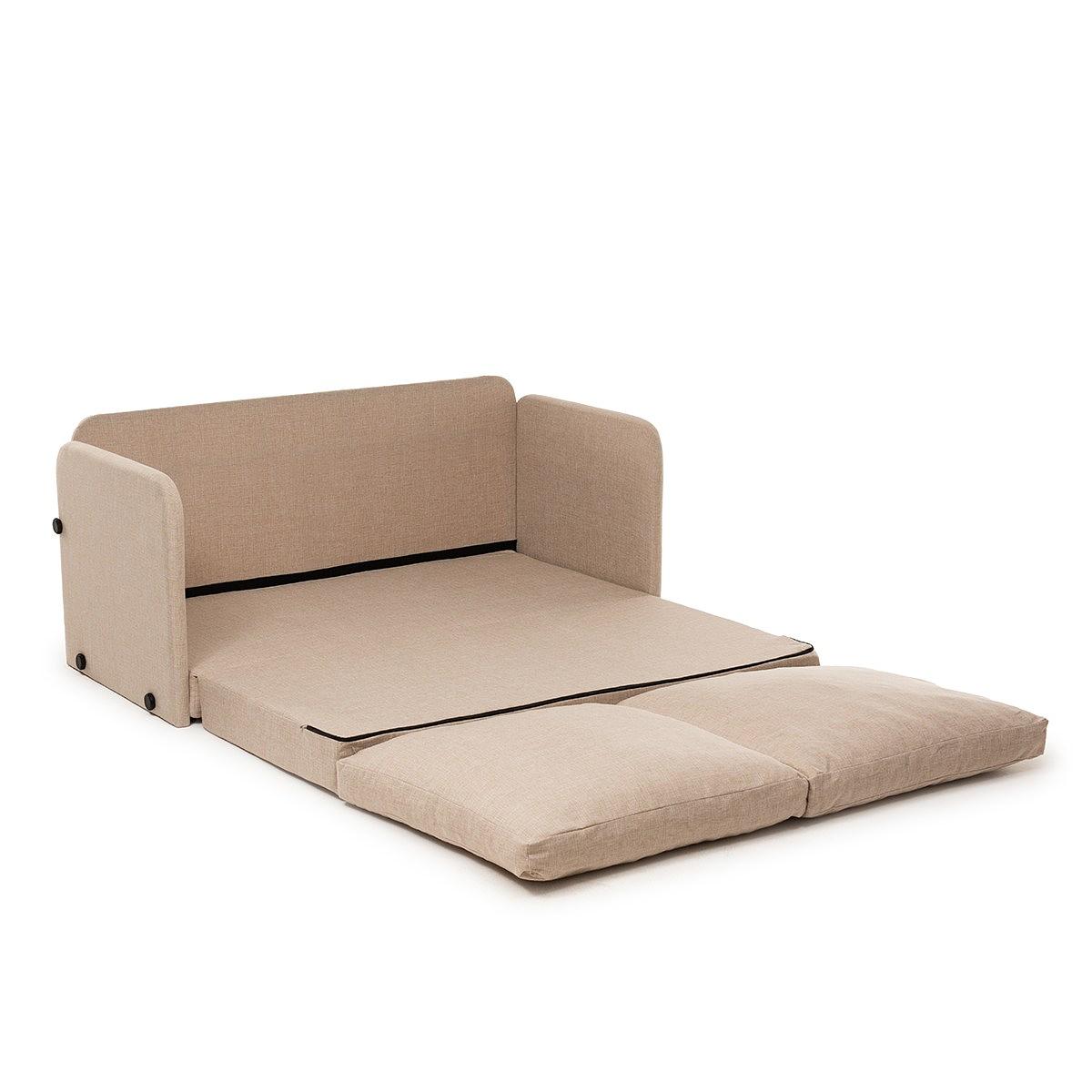 Saga Sofa Bed 2-seater Beige 7