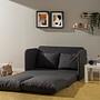 Saga Sofa Bed 2-seater Dark Grey 2