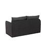 Saga Sofa Bed 2-seater Dark Grey 7