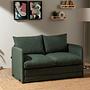 Saga Sofa Bed 2-seater Green 1