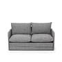 Saga Sofa Bed 2-Seater Light Grey 6