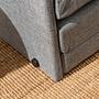 Saga Sofa Bed 1-seater Light Grey 4