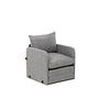 Saga Sofa Bed 1-seater Light Grey 6