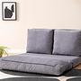 Taida Schlafsofa 2-Sitzer Grau 2