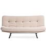 Misa Small V3 Sofa Bed 3-Seater Cream 3