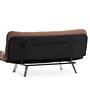 Misa Small Sofa Bed 3-seater Light Brown 6