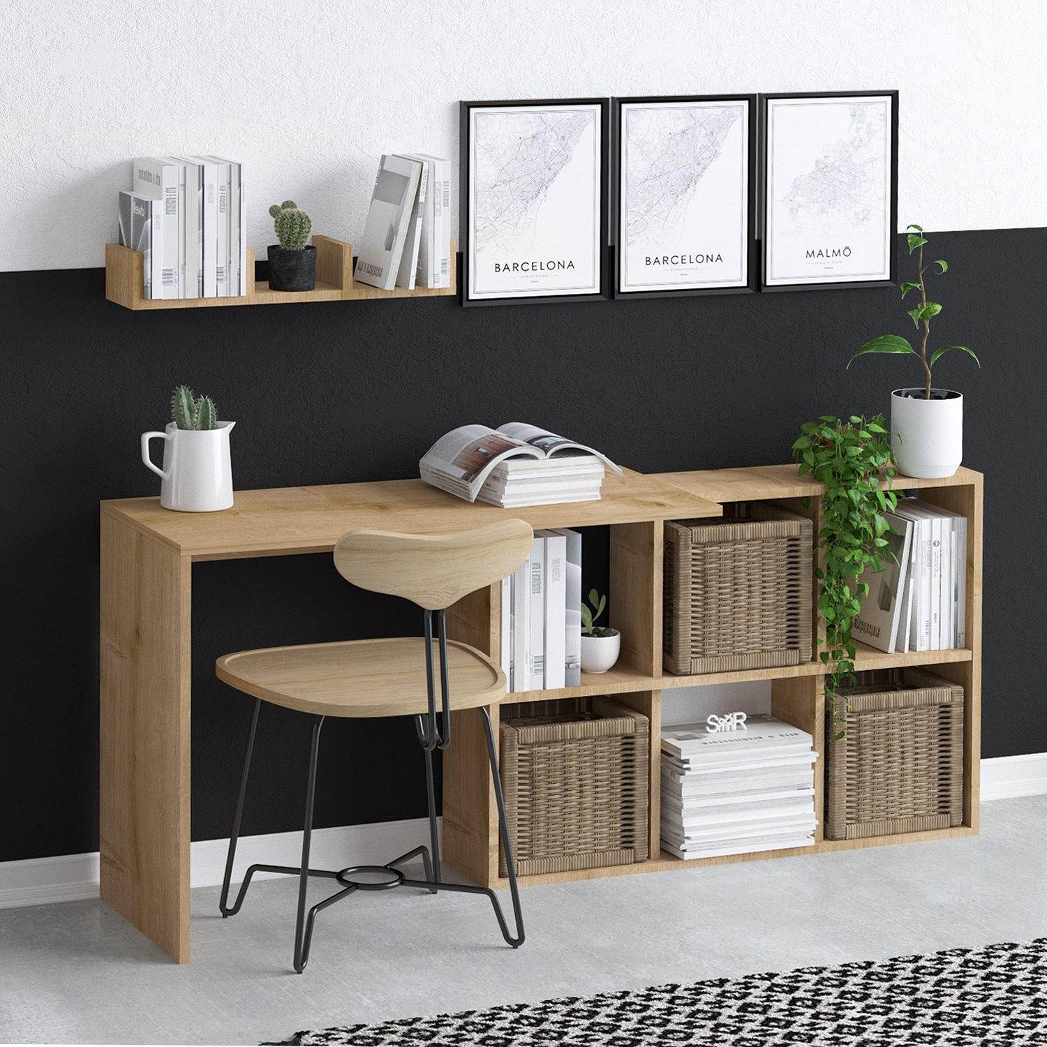 Blake desk wood veneer 3