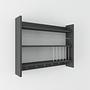 Kolin Regal Holzfurnier Anthrazit 3