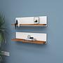 Shelf
Wooden veneer shelf
White 0