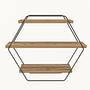 Azra Shelf Wood veneer 3