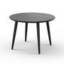Hubert Couchtisch Furnier 60cm Durchmesser 2