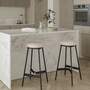 Bar stool terry cloth beige 5