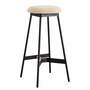 Bar stool terry cloth beige 1