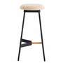Bar stool terry cloth beige 3