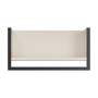 Coat rack wood metal beige 1