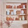 Lasi Vaso Piccolo Vetro Blu 2