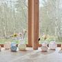 Small blue glass vase 3