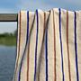 Raita Baby Towel Cotton Brown Striped 1