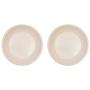 2x Yuka Deep Teller Terrakotta Creme 0