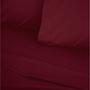Lenzuolo con angoli in cotone rosa 100cm x 200cm 2