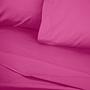 Lenzuolo con angoli cotone rosa 100cm x 200cm 2
