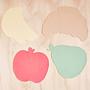 Yummy Apple Placemat Silicone Red 1